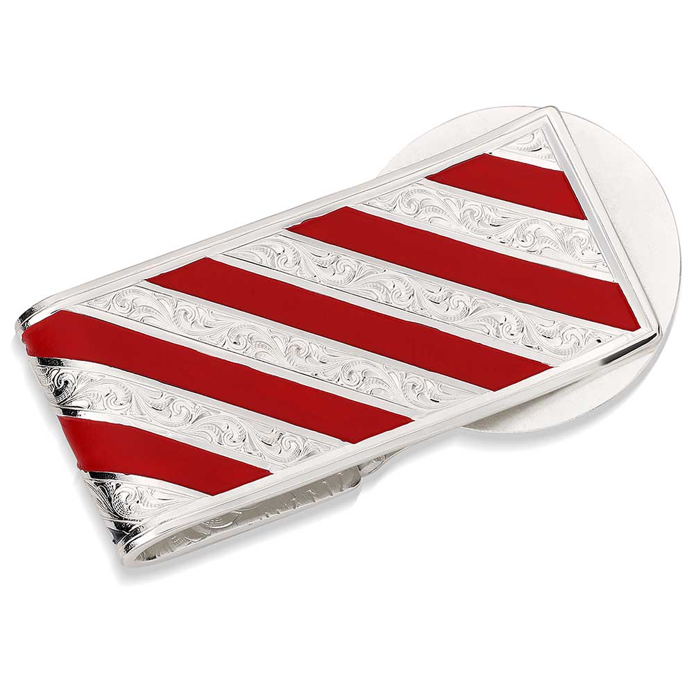 AMMCL5973NF American Made Liberty Hinged Money Clip by Montana Silversmiths