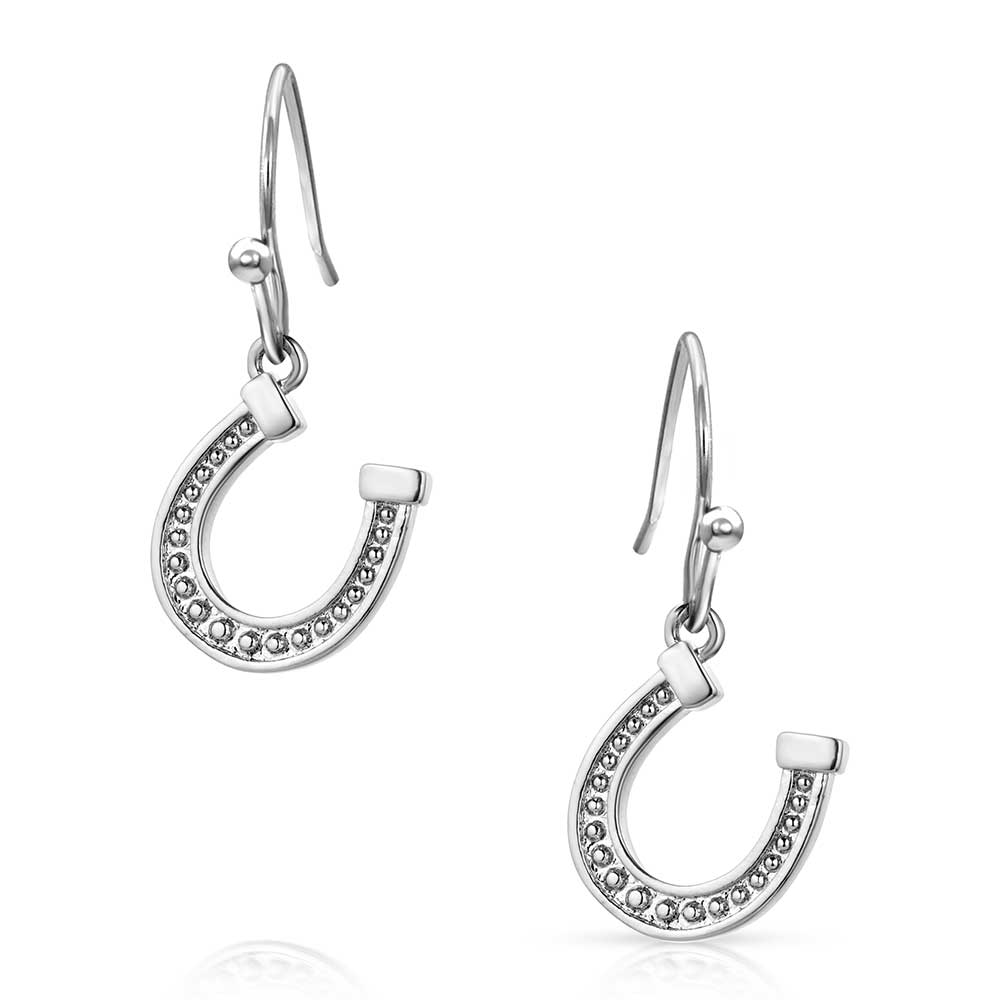 ER5941 Dainty Horseshoe Earrings by Montana Silversmiths