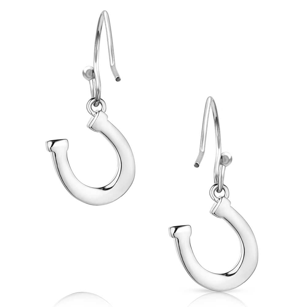 ER5941 Dainty Horseshoe Earrings by Montana Silversmiths