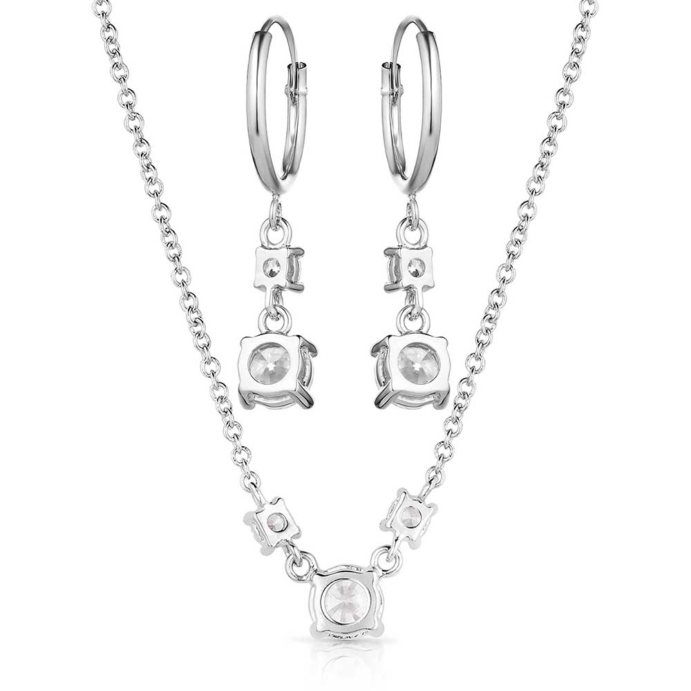 JS5848 Crystal Addition Jewelry Set by Montana Silversmiths