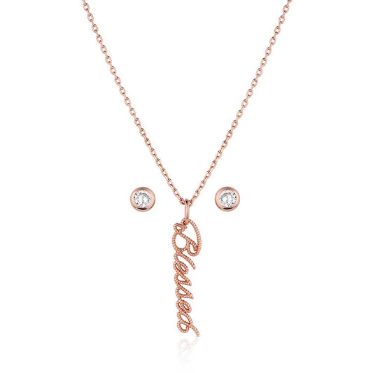 JS6208 So Blessed Jewelry Set by Montana Silversmiths