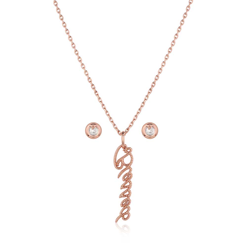 JS6208 So Blessed Jewelry Set by Montana Silversmiths