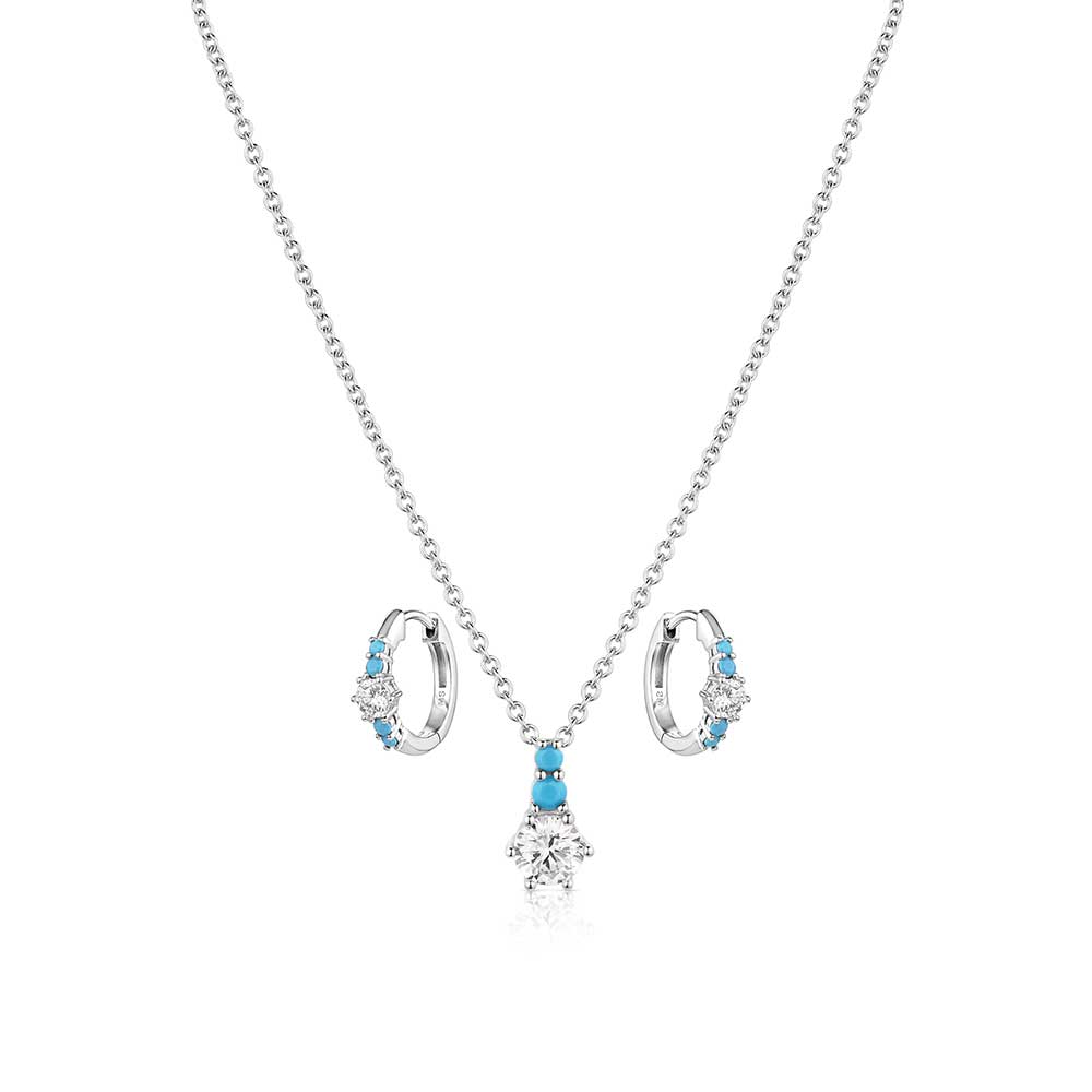 JS6209 Frosty Morning Jewelry Set by Montana Silversmiths