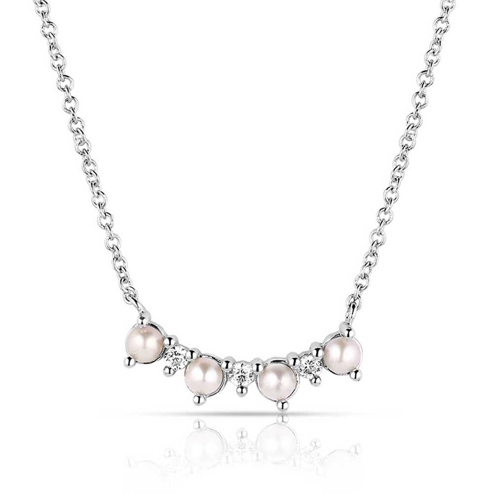 NC5872 Pure Perfection Pearl Necklace by Montana Silversmiths