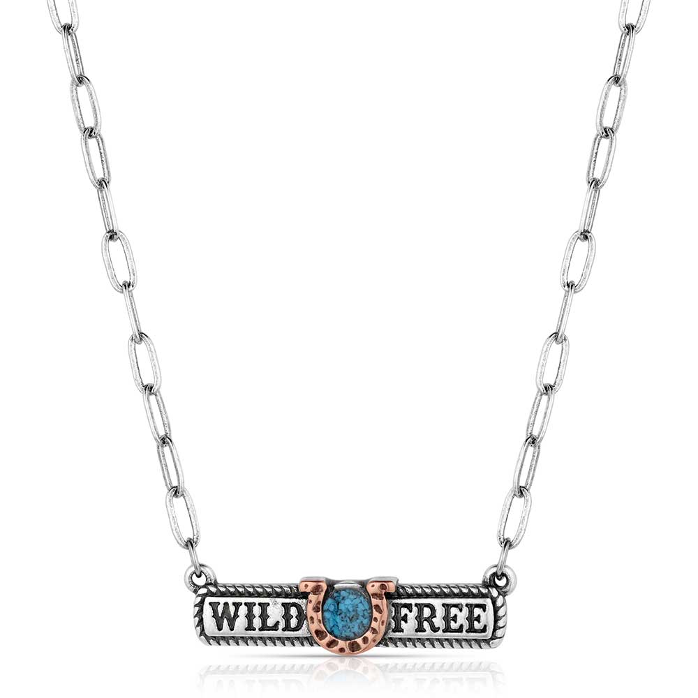 NC6202 Wild and Free Bar necklace by Montana Silversmiths