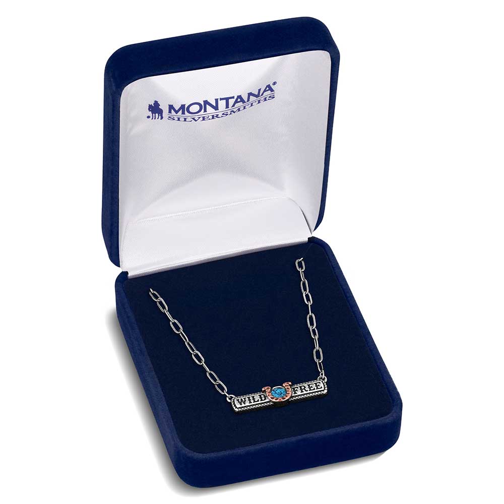 NC6202 Wild and Free Bar necklace by Montana Silversmiths