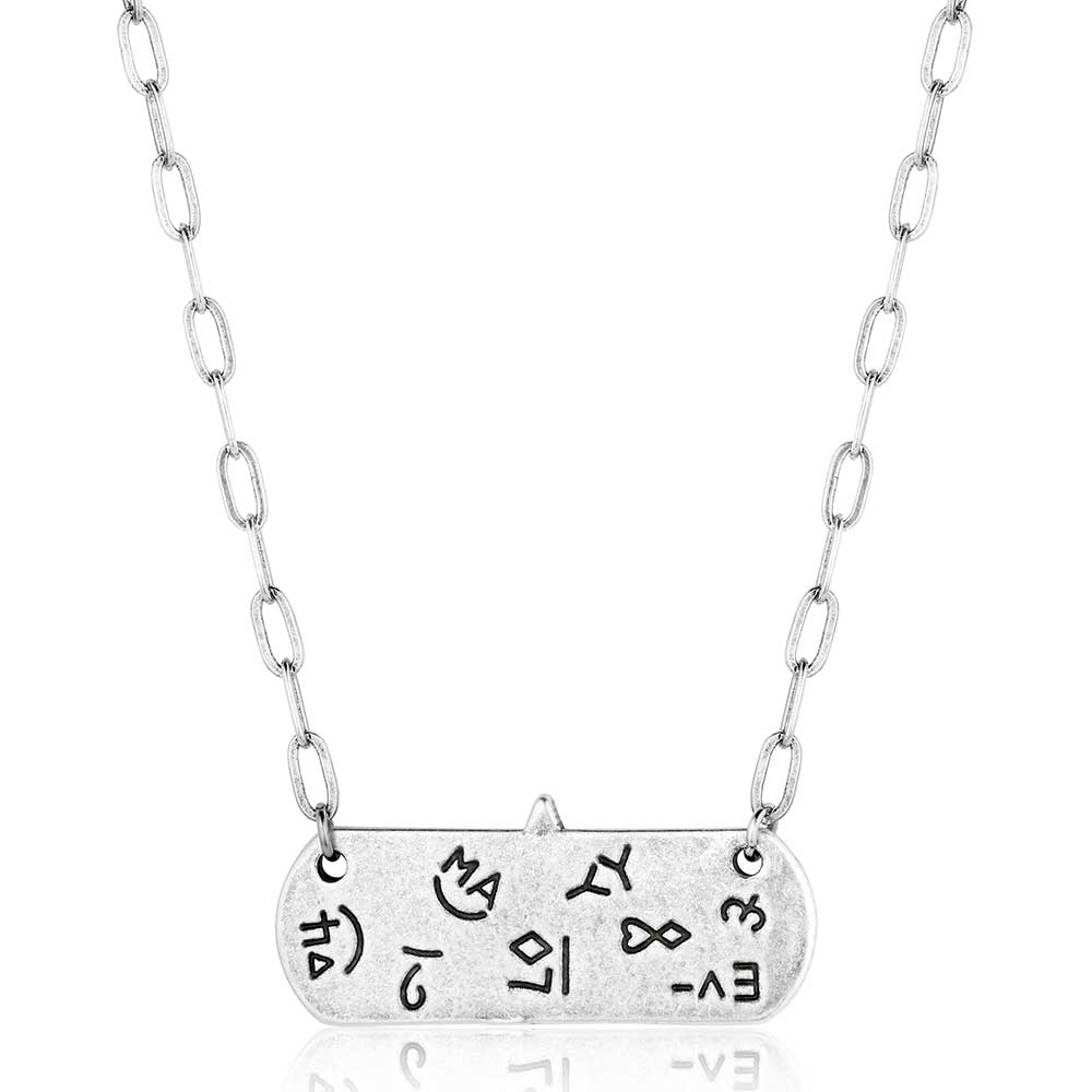 NC6204 Rustic Cowgirl Bar Necklace by Montana Silversmiths