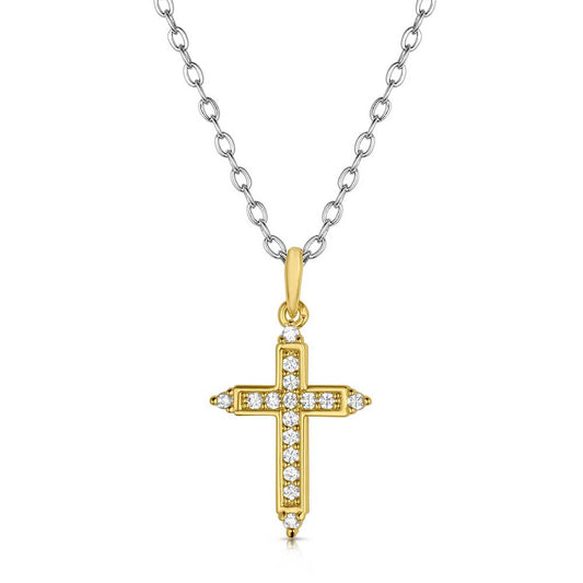 NC6318 Dorado Cross by Montana Silversmith
