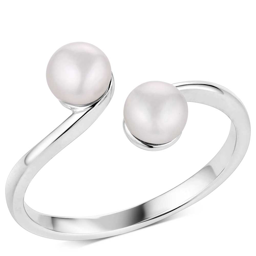 RG5878 Pearl Perfection Wrap ring by Montana Silversmiths