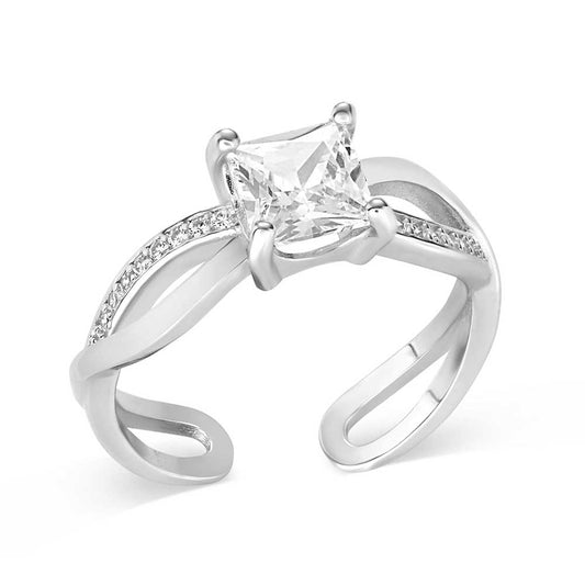 RG6296 Dazzle and Delight Crystal Ring by Montana Silversmiths