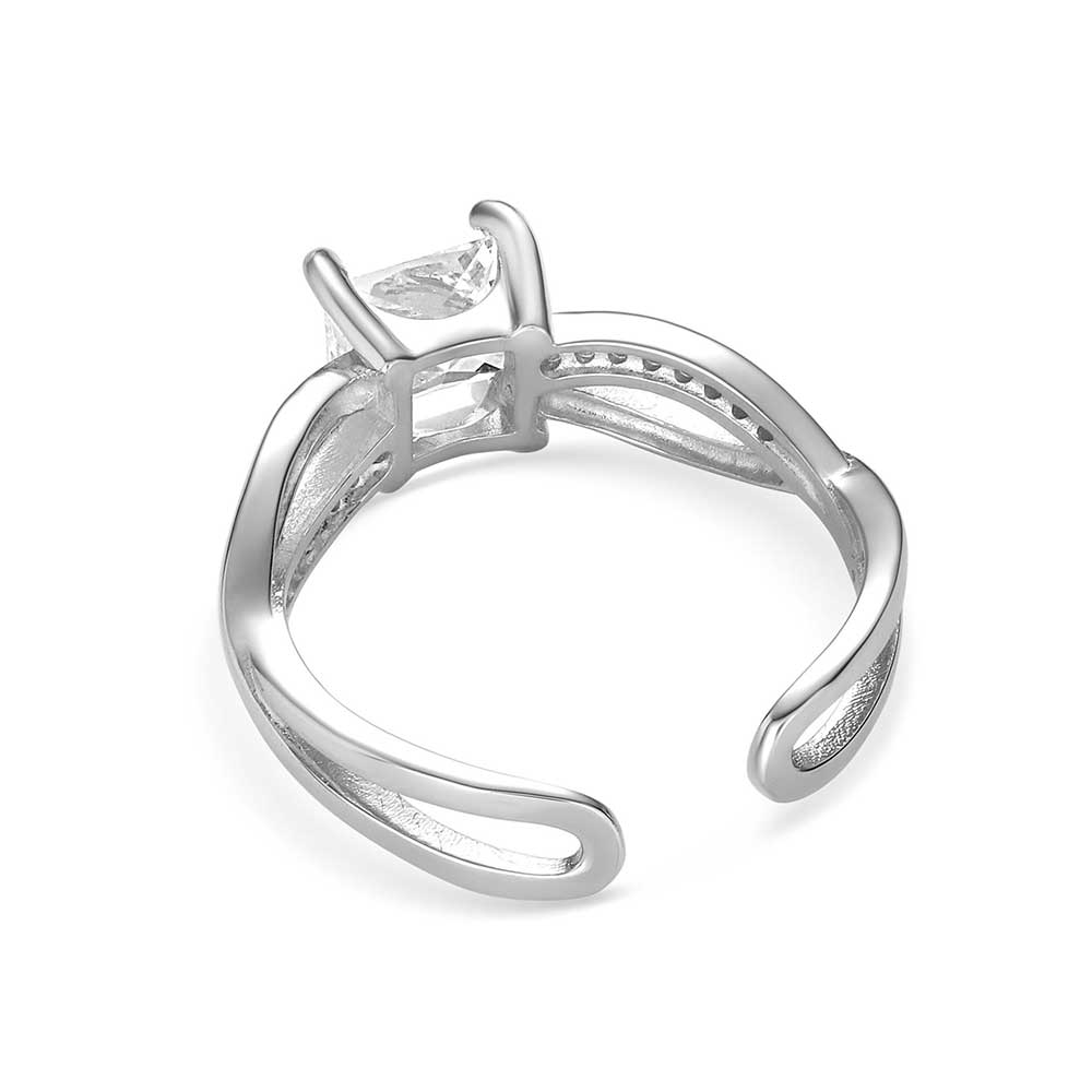 RG6296 Dazzle and Delight Crystal Ring by Montana Silversmiths