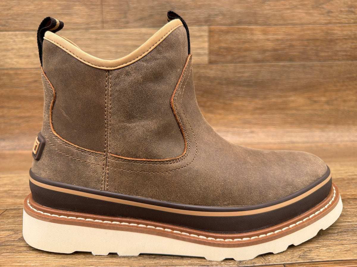 Men's Recon Shrimp Brown Bomber Boot by Ariat - side view