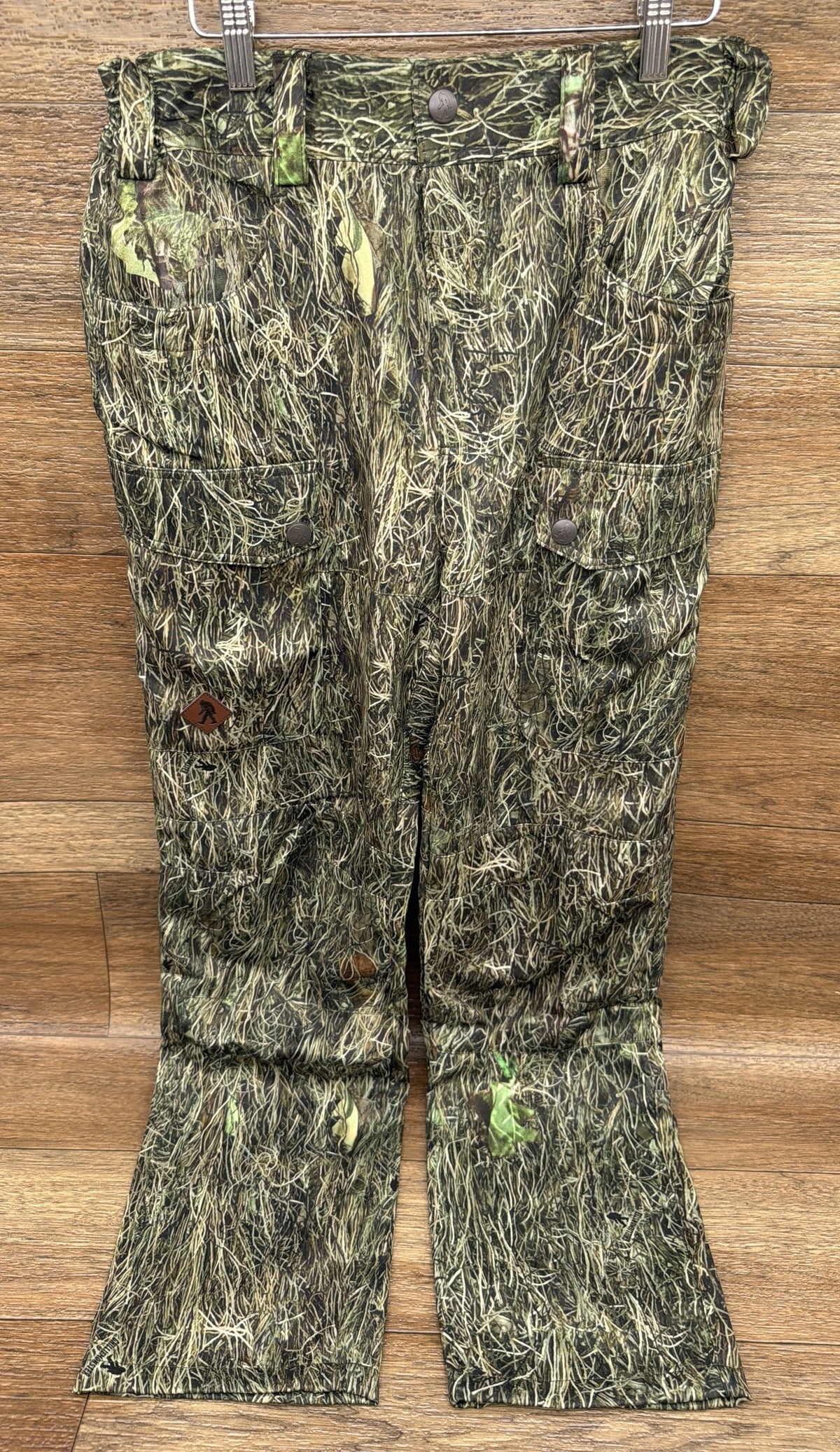 Men's Lightweight Summer Woodland Camo Hunting Pant by Ghilliemonster Outdoors - front