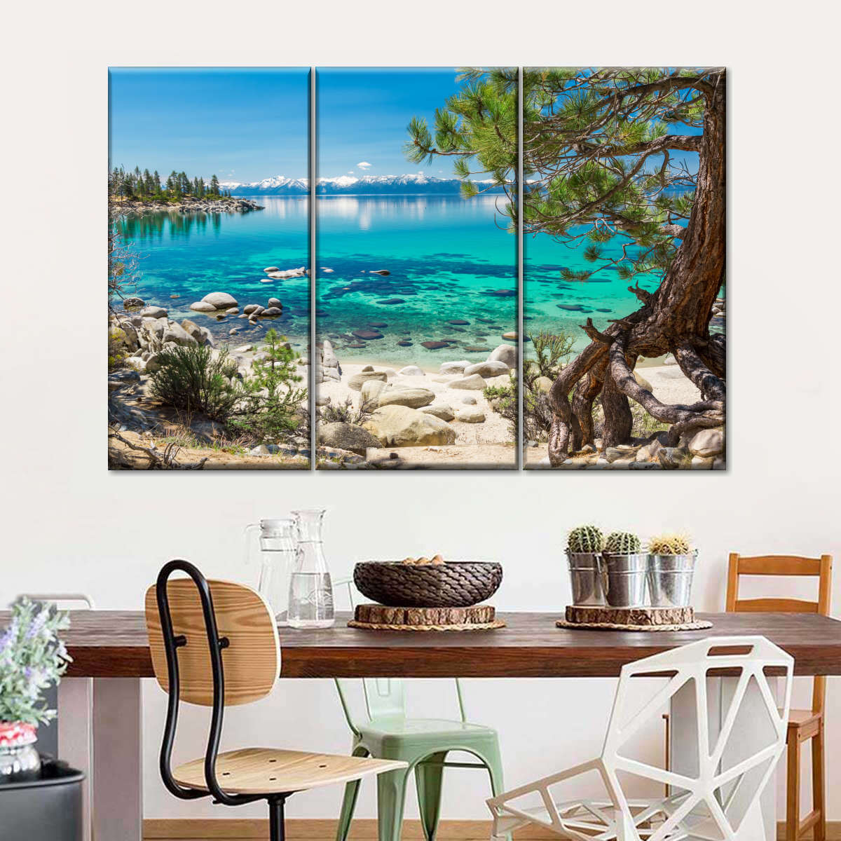 Turquoise Lake Tahoe Wall Art