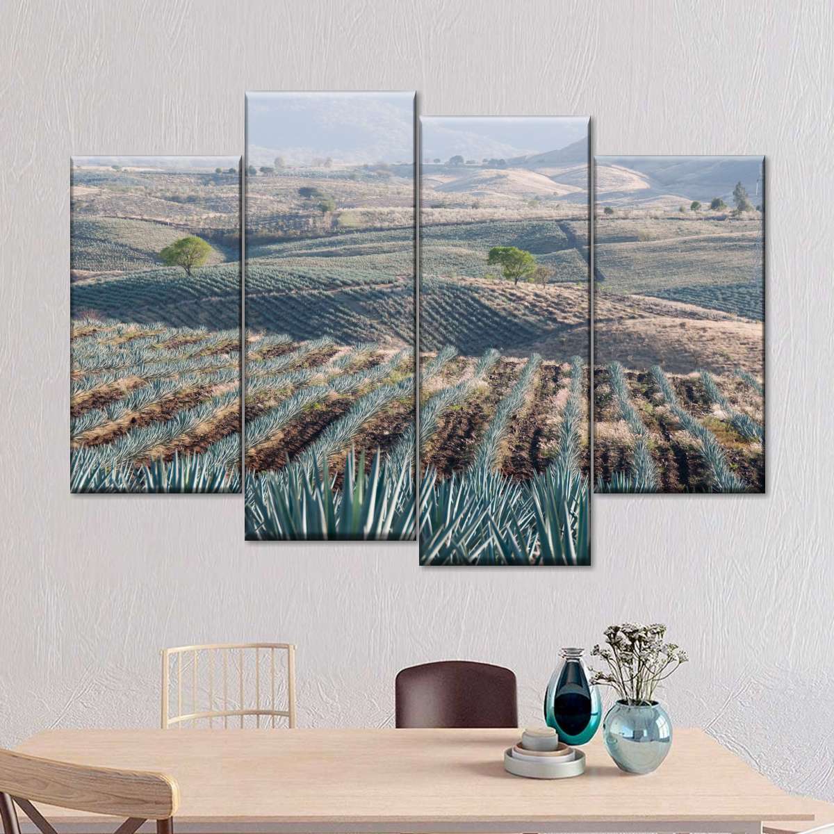 Tequila Jalisco Agave Field Wall Art