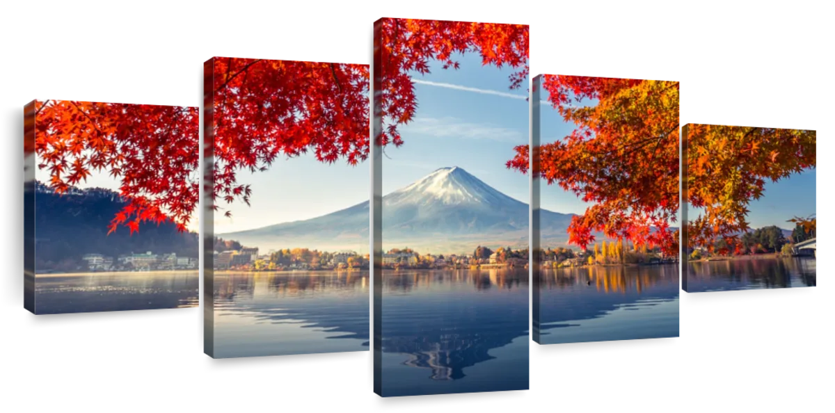 Mount Fuji Autumn Wall Art