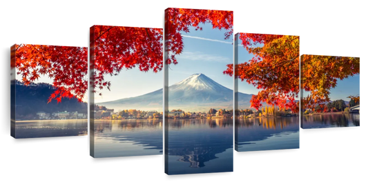 Mount Fuji Autumn Wall Art