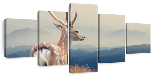 Mountain Sika Deer Wall Art