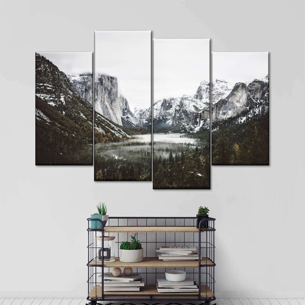 Yosemite Winter Magic Wall Art