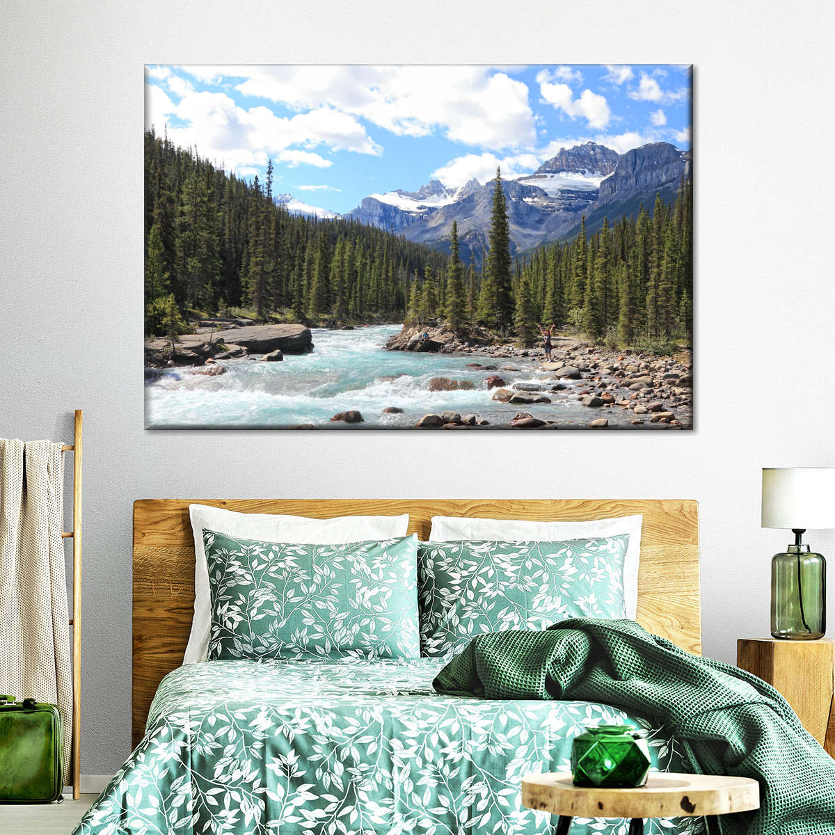 Rocky Mountains River Wall Art