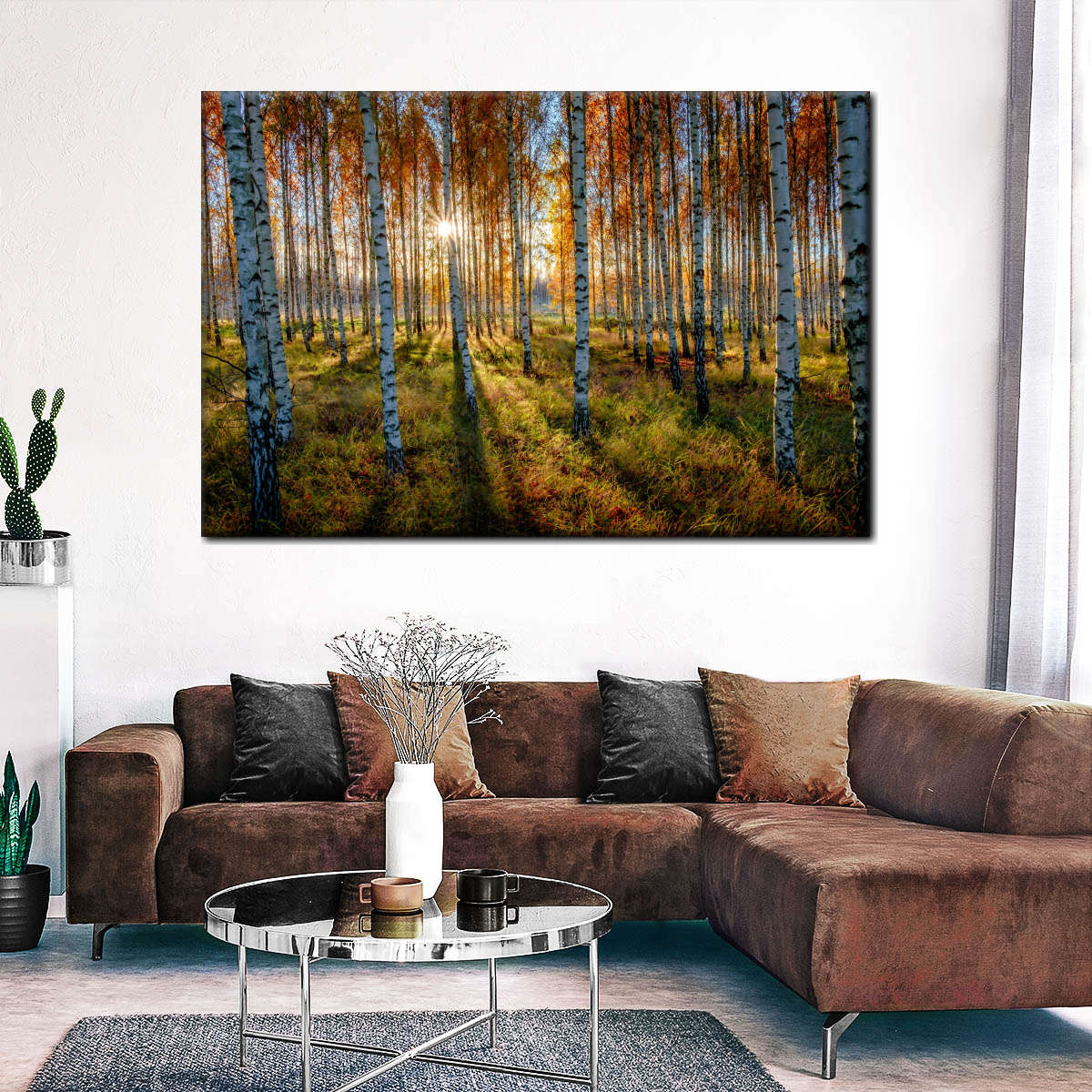 Swedish Birch Forest Wall Art