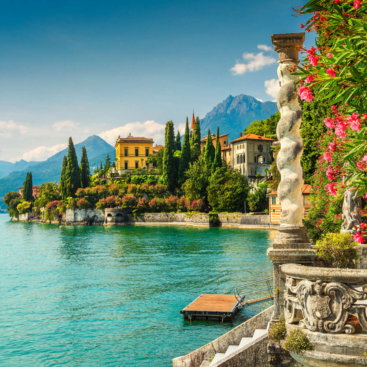 Villa Monastero In Como Lake Wall Art