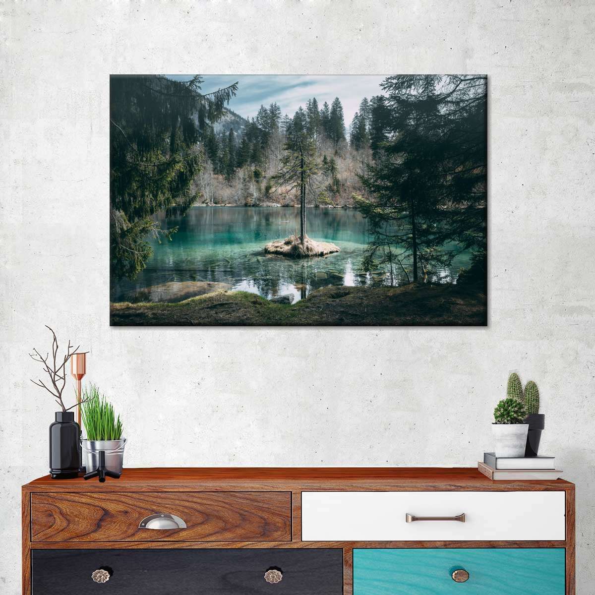 Pine Trees Wall Art