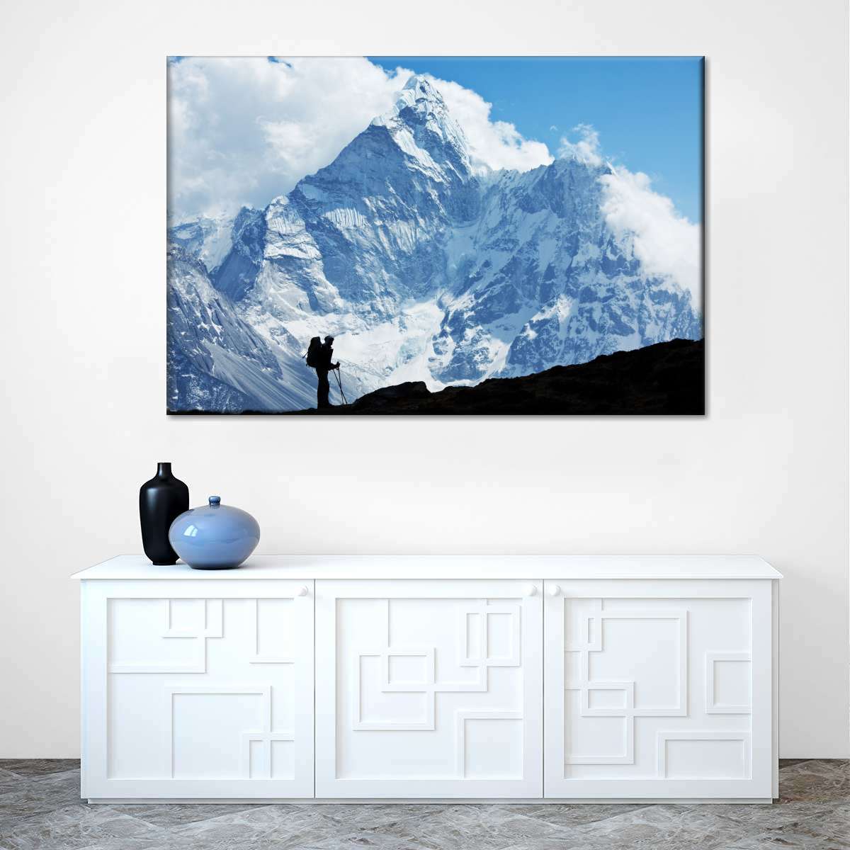 Mount Everest Mountaineer Wall Art