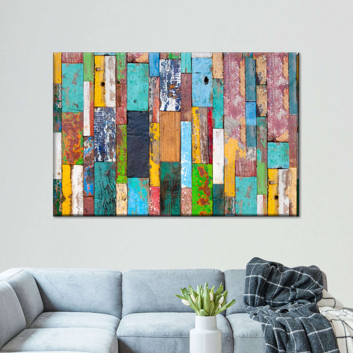 Retro Wood Wall Art