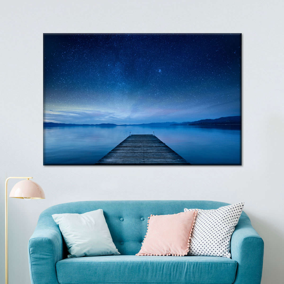 Midnight Serenity In Lake Tahoe Wall Art