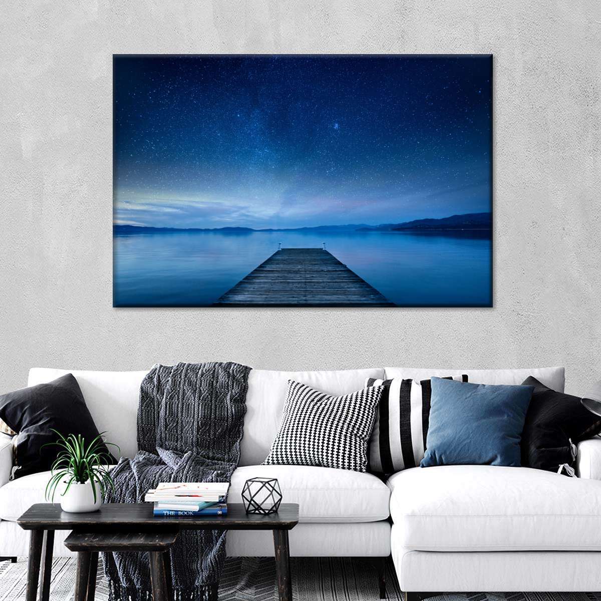 Midnight Serenity In Lake Tahoe Wall Art