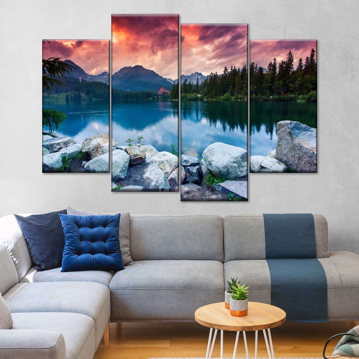 Tatra Mountain Lake Wall Art