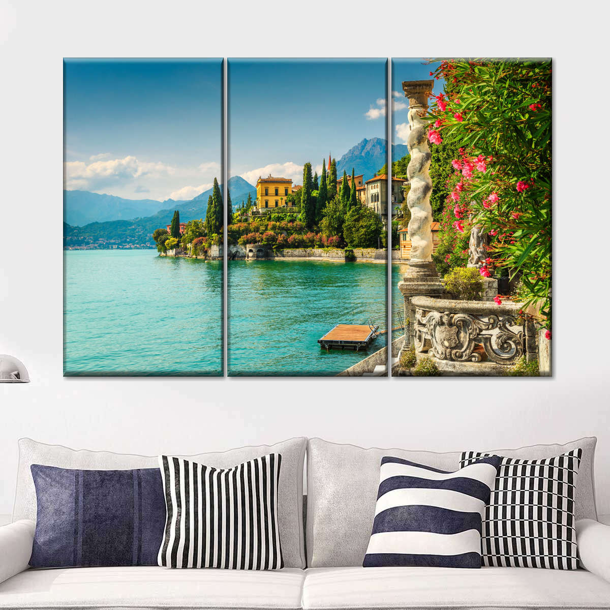 Villa Monastero In Como Lake Wall Art