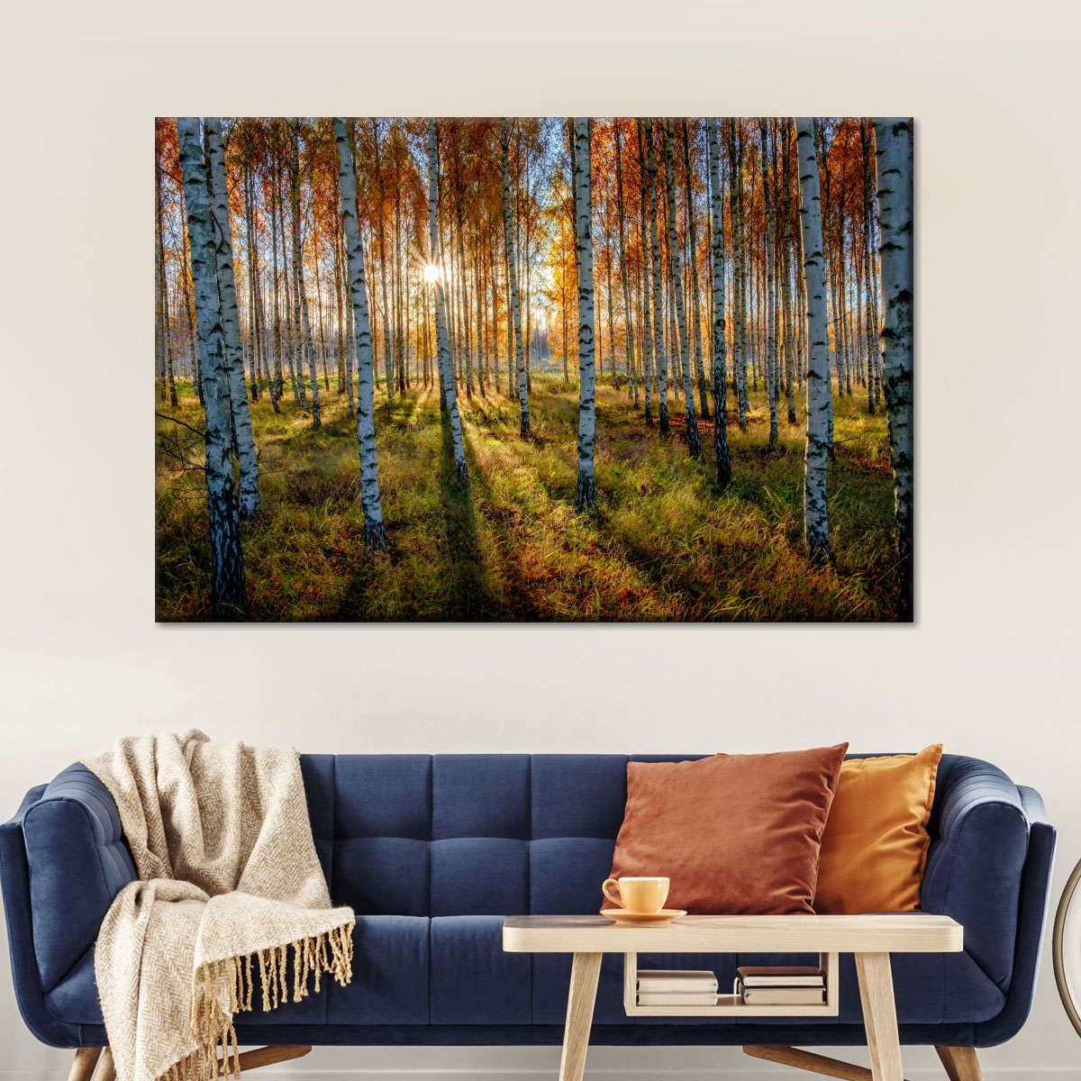 Swedish Birch Forest Wall Art