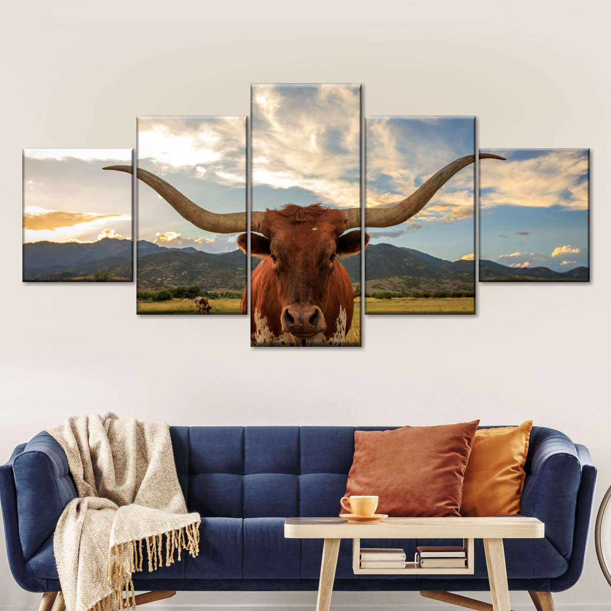 Mighty Longhorn Wall Art