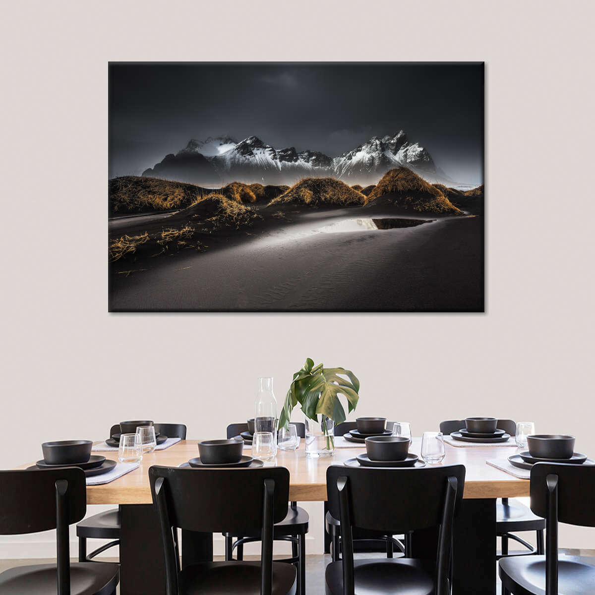 Stokksnes Mountainscape Wall Art