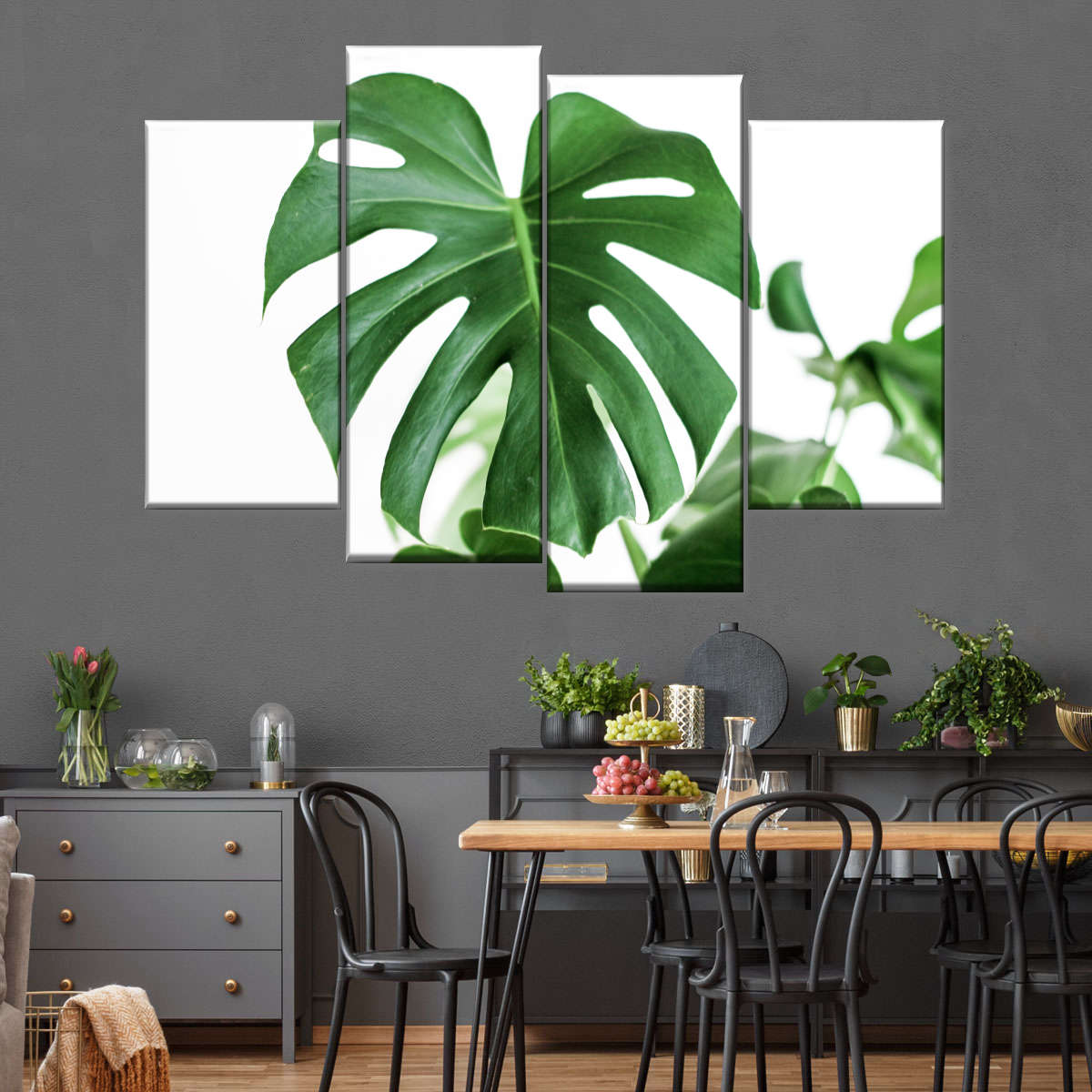 Monstera Leaf Wall Art