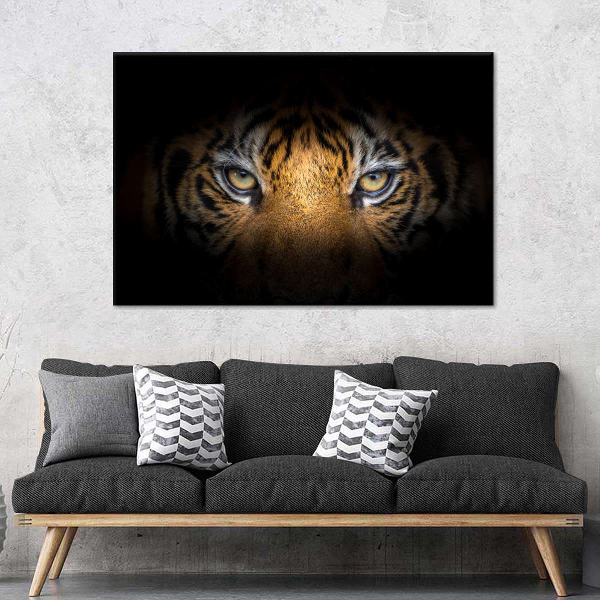 Tiger Gaze Wall Art