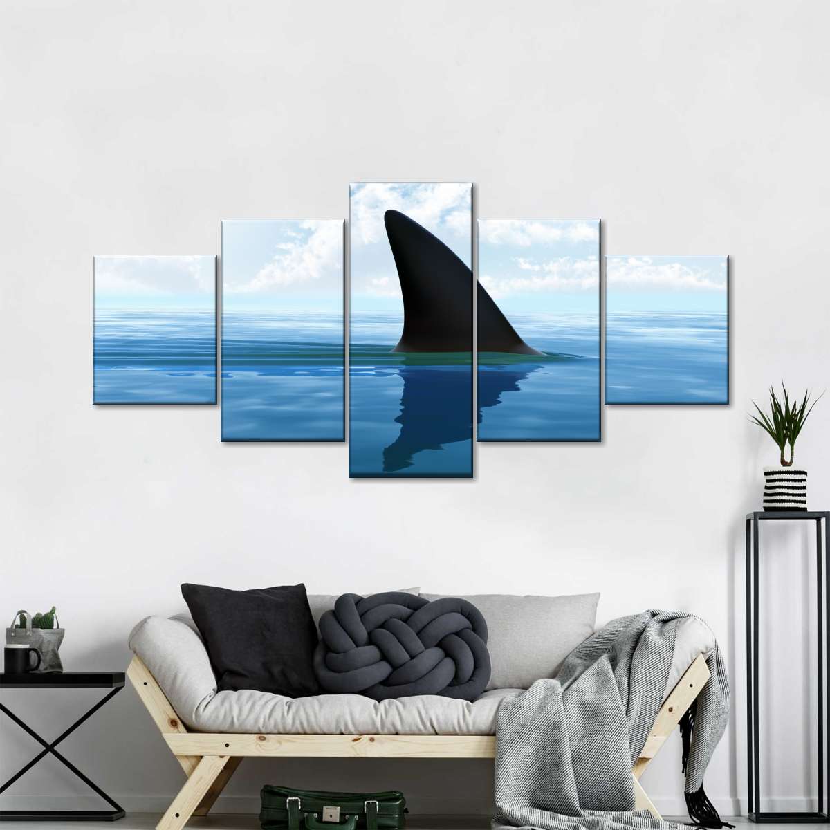 Shark Fin Wall Art