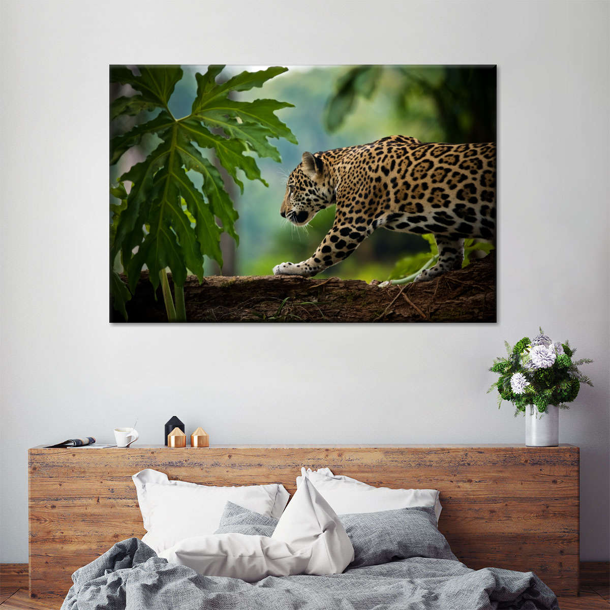 Sneaky Jaguar Wall Art