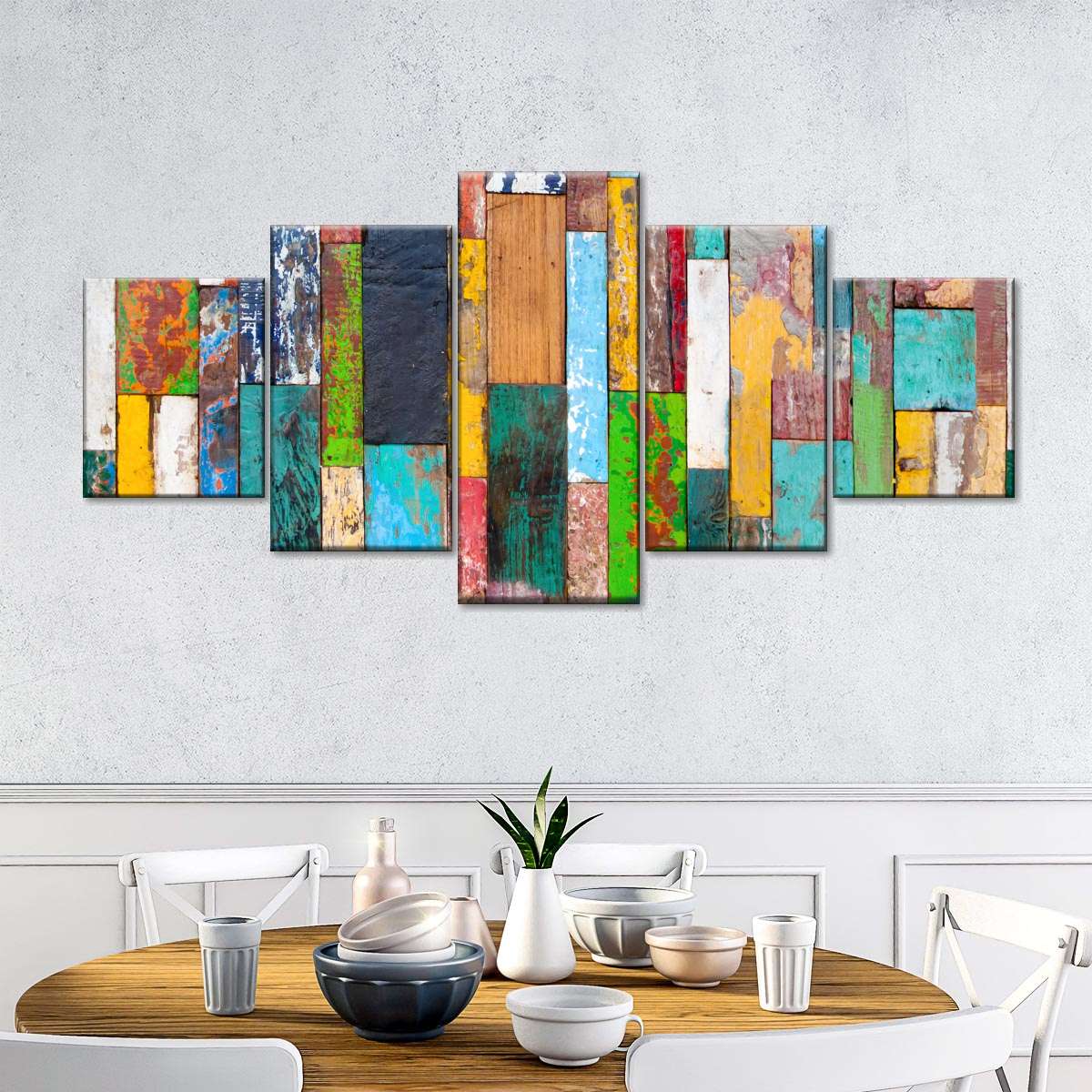 Retro Wood Wall Art