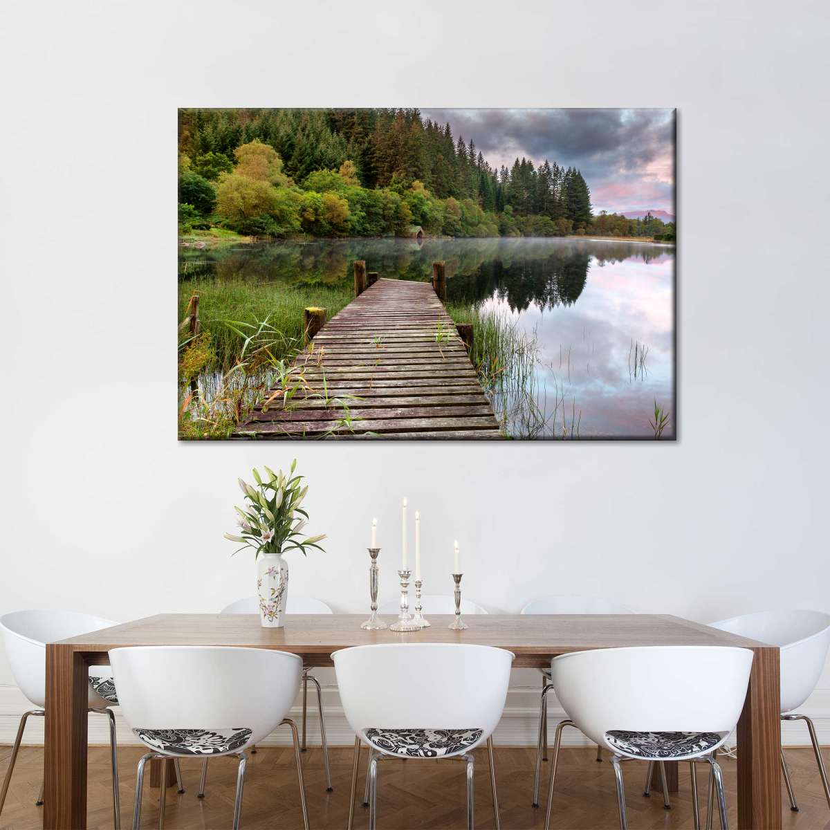 Loch Ard Boathouse Wall Art