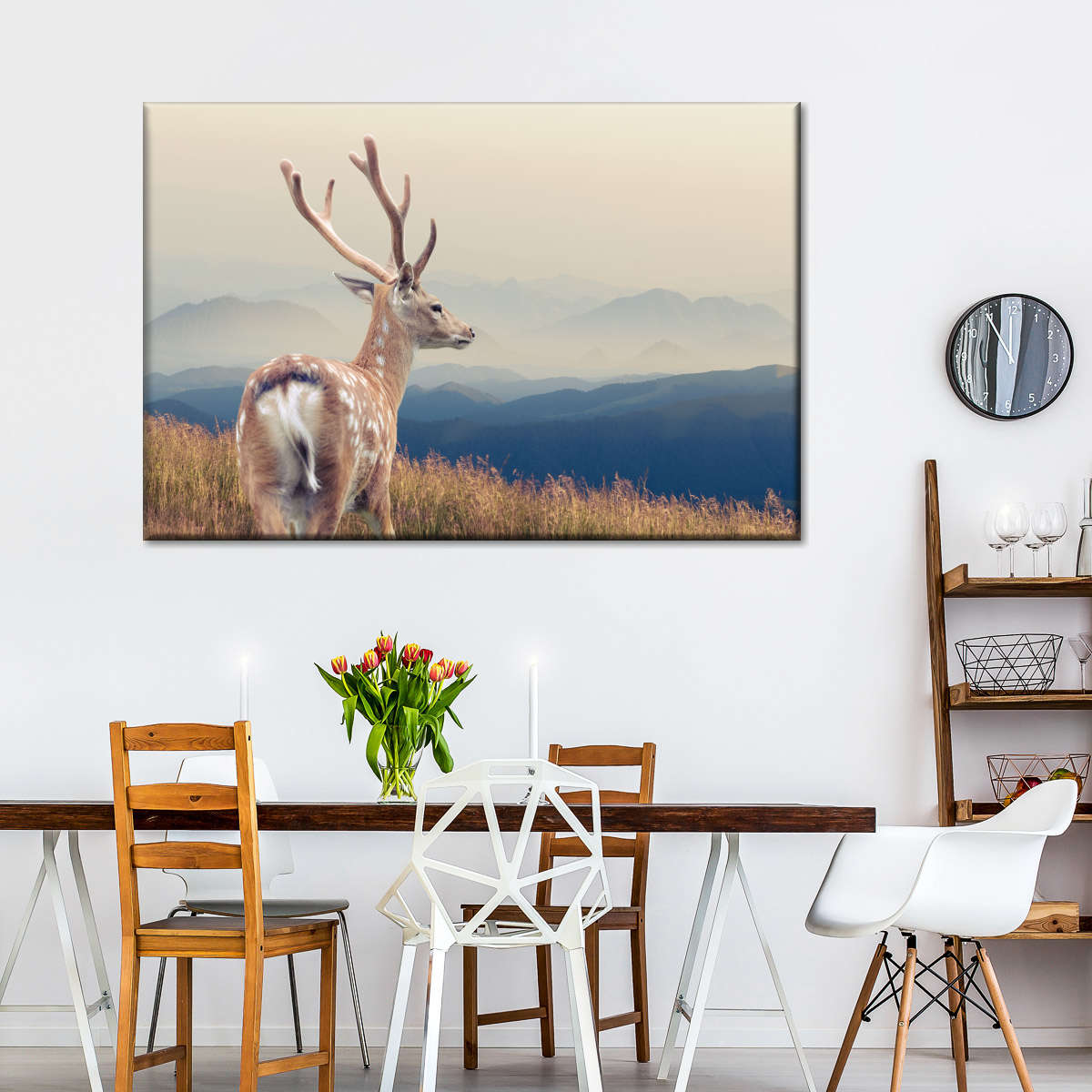 Mountain Sika Deer Wall Art