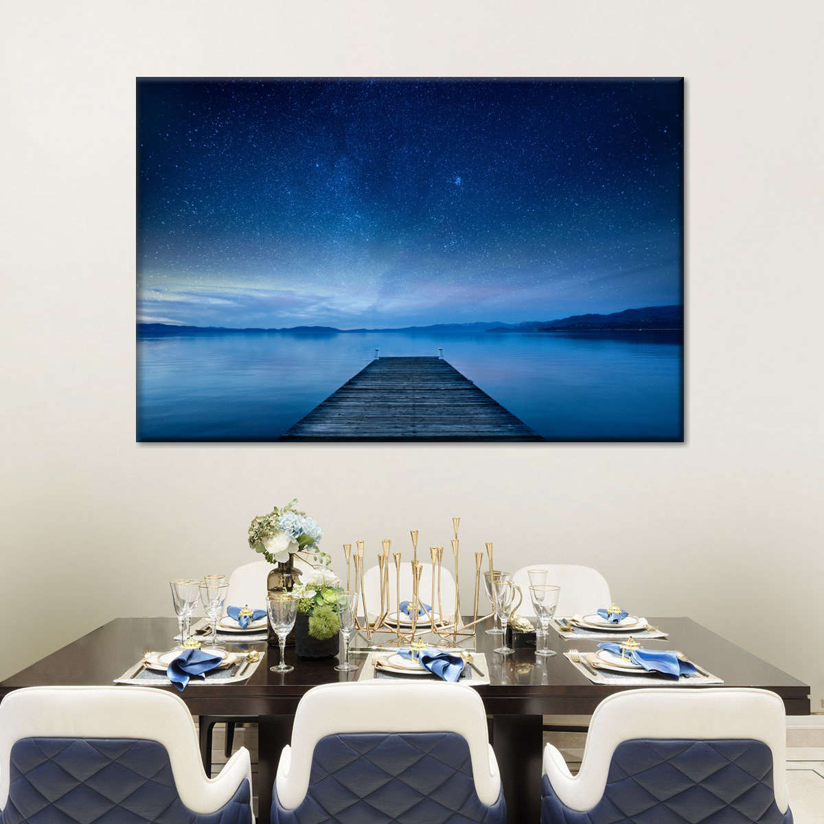 Midnight Serenity In Lake Tahoe Wall Art