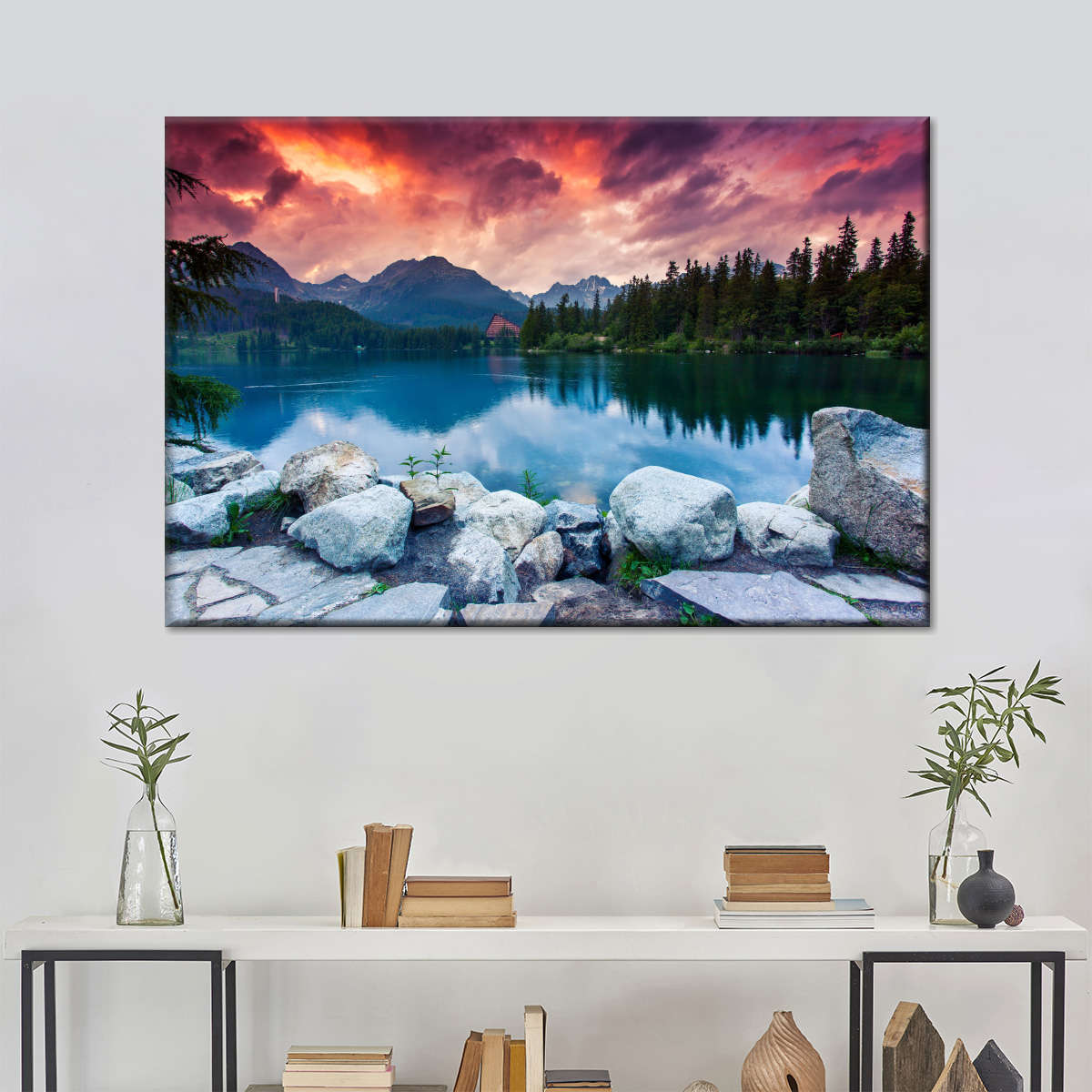 Tatra Mountain Lake Wall Art