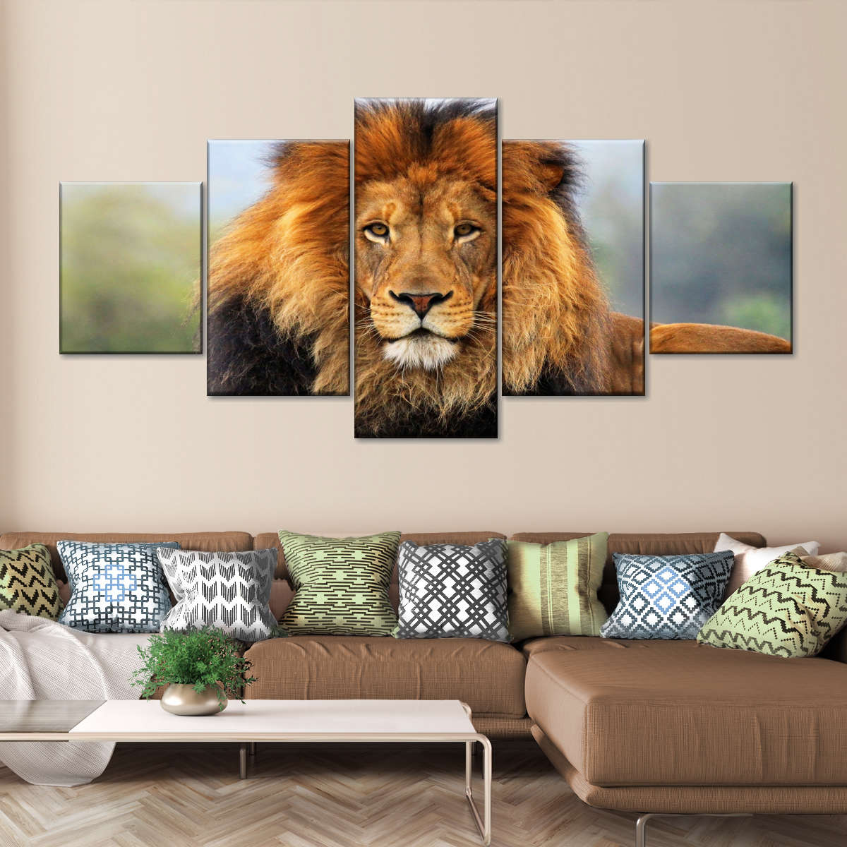 Proud Lion Wall Art