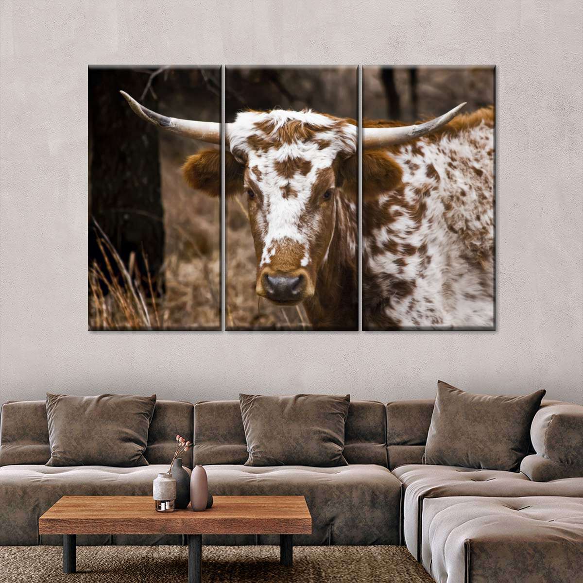 Longhorn Bull Wall Art