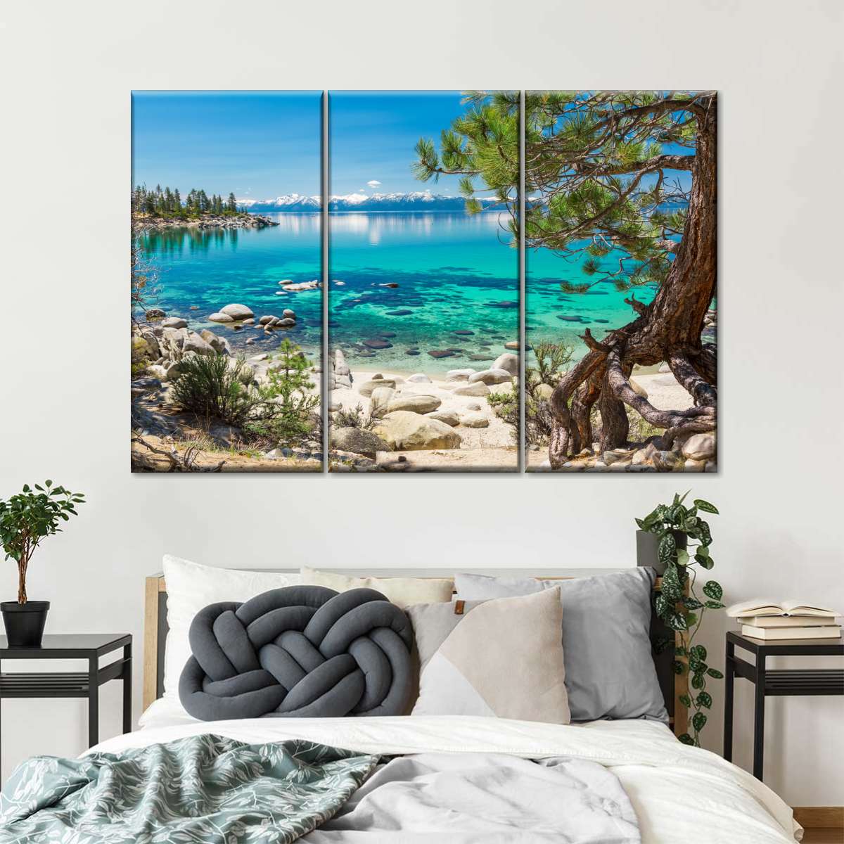 Turquoise Lake Tahoe Wall Art