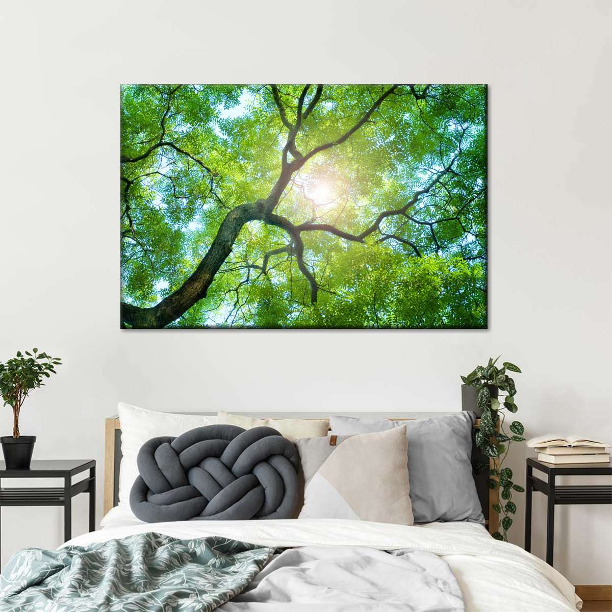 Tree Canopy Sunshine Wall Art