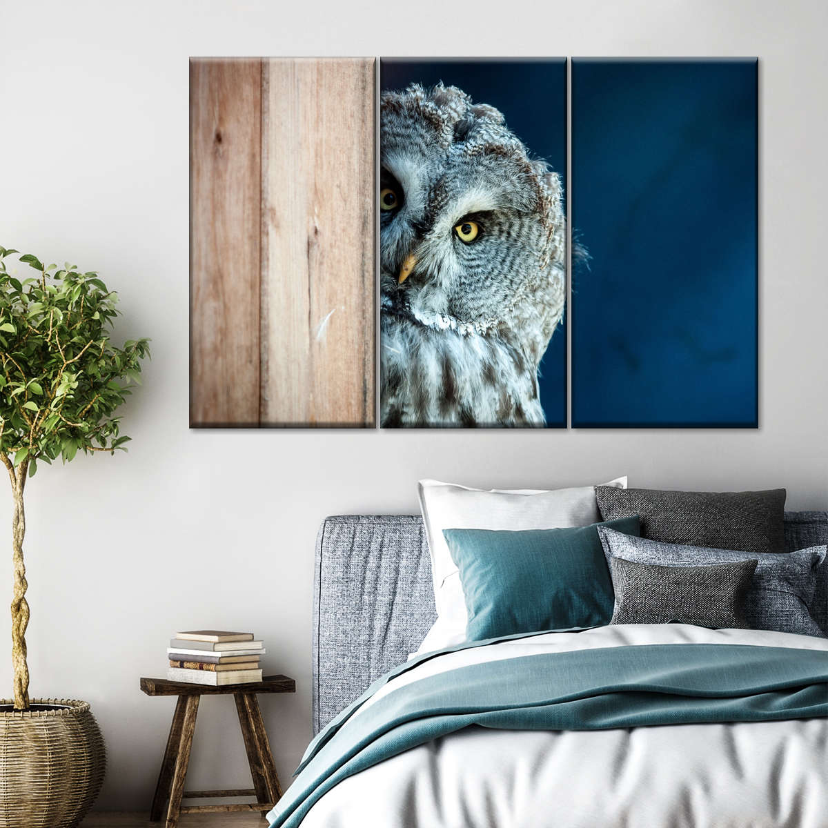 Peeking Owl Wall Art